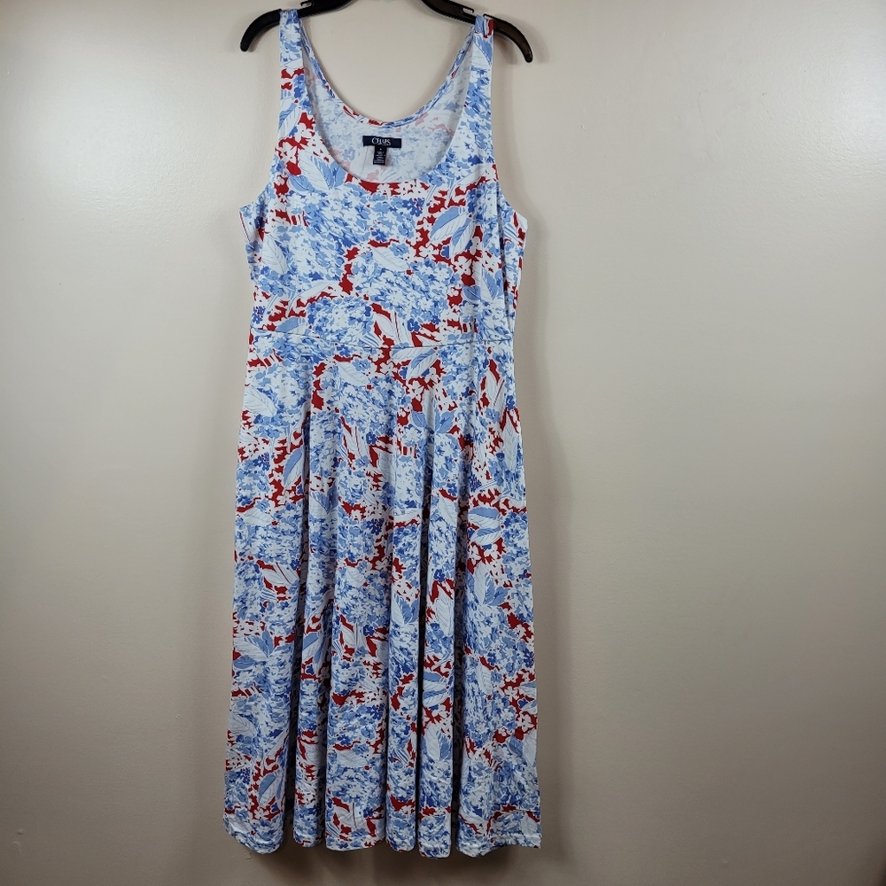 Chaps Mido dress size M